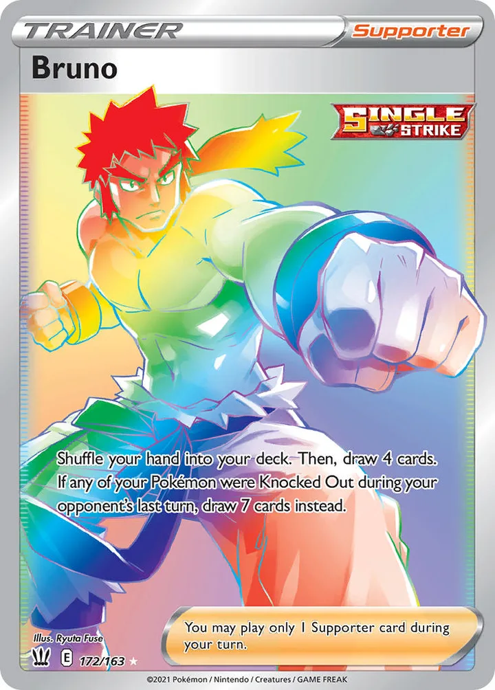 Bruno, Battle Styles 172/163