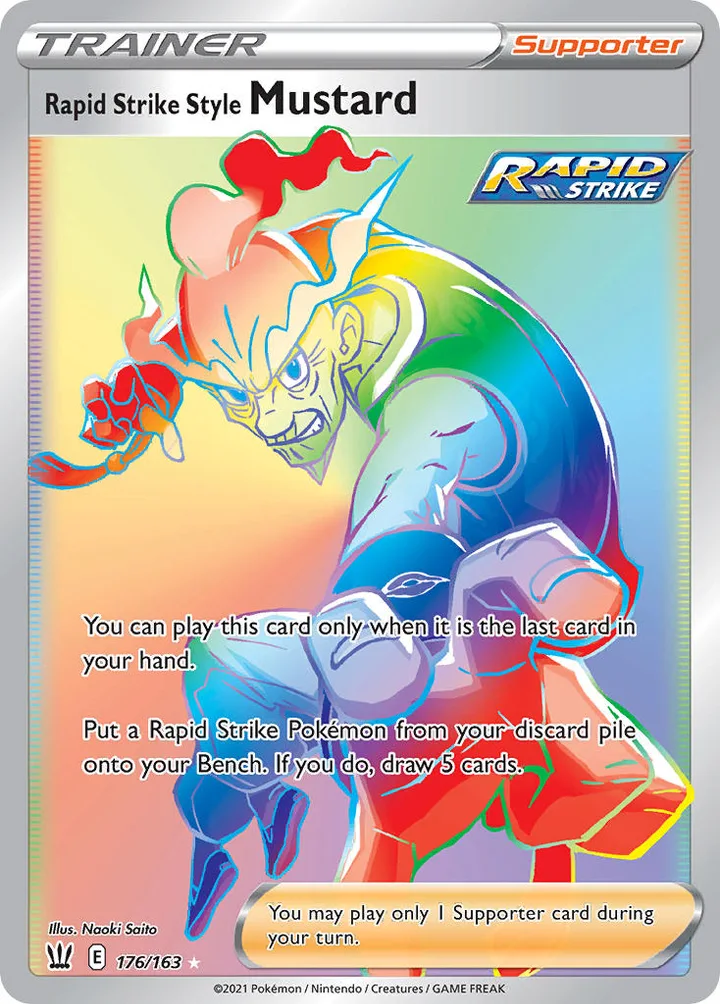 Rapid Strike Style Mustard, Battle Styles 176/163