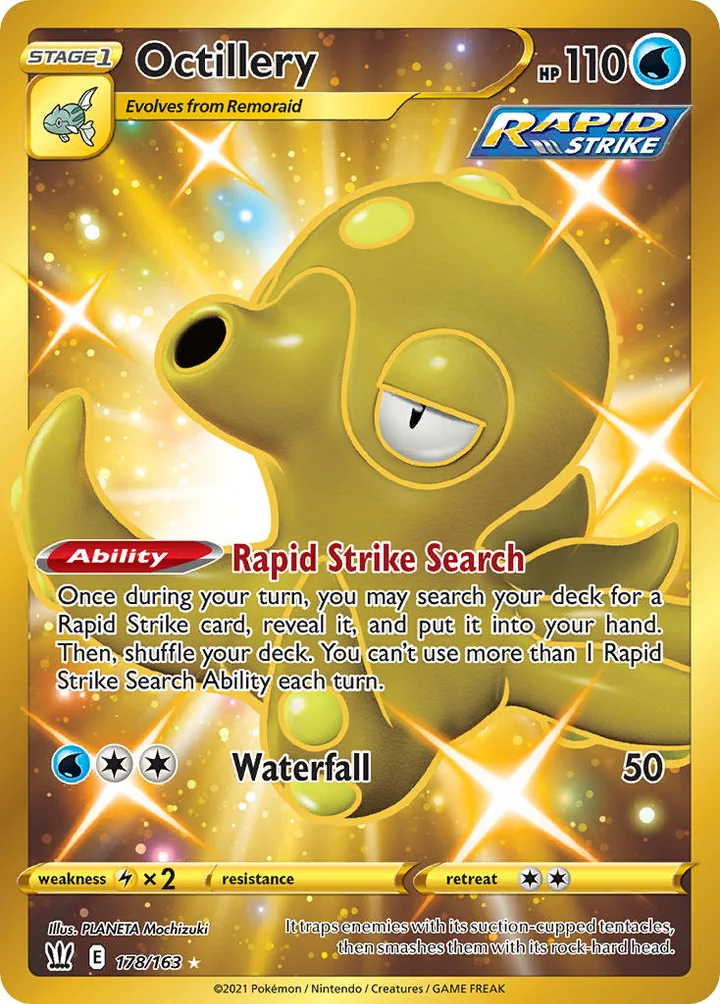 Octillery, Battle Styles 178/163
