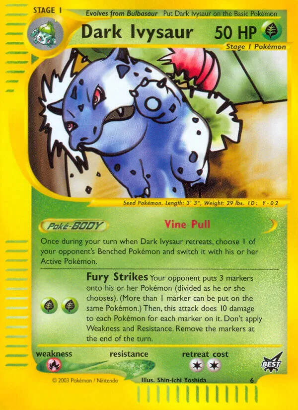 Dark Ivysaur, Best of Game 6