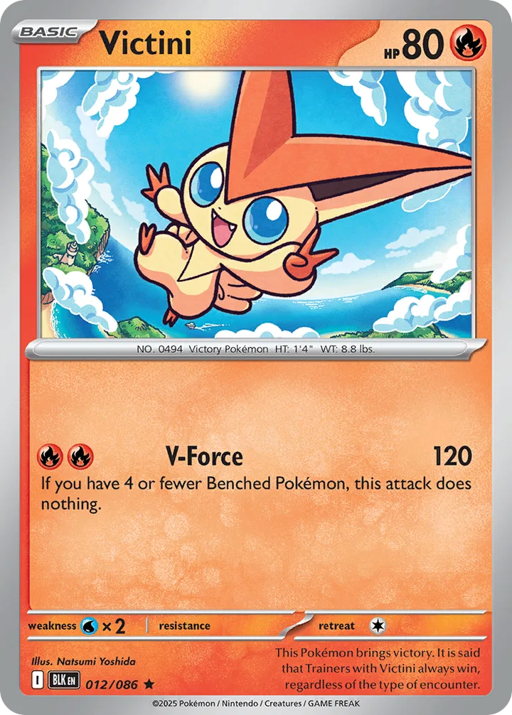 Victini, Black Bolt 012/086