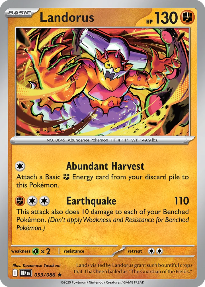 Landorus, Black Bolt 053/086