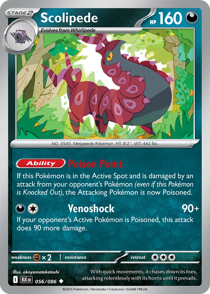 Scolipede, Black Bolt 056/086