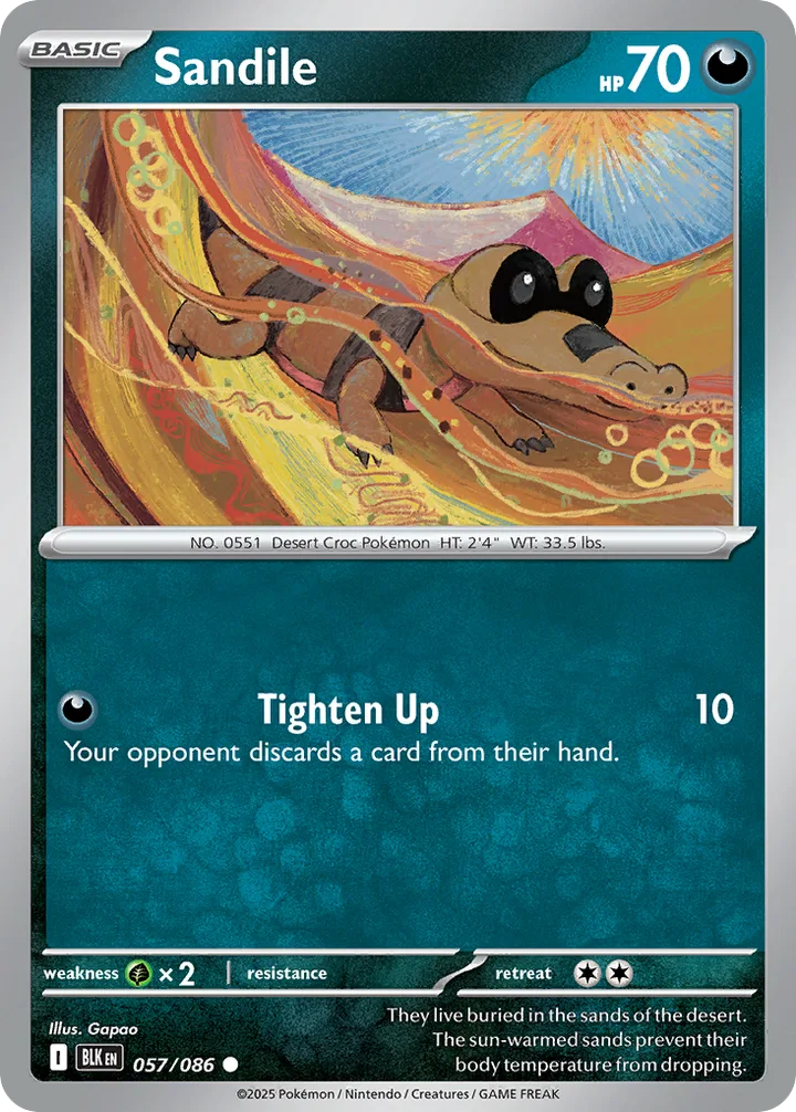 Sandile, Black Bolt 057/086