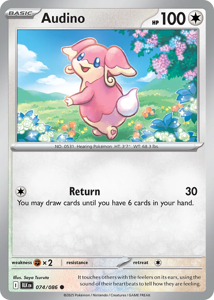 Audino, Black Bolt 074/086