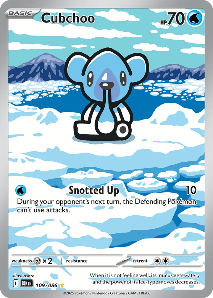 Cubchoo, Black Bolt 109/086