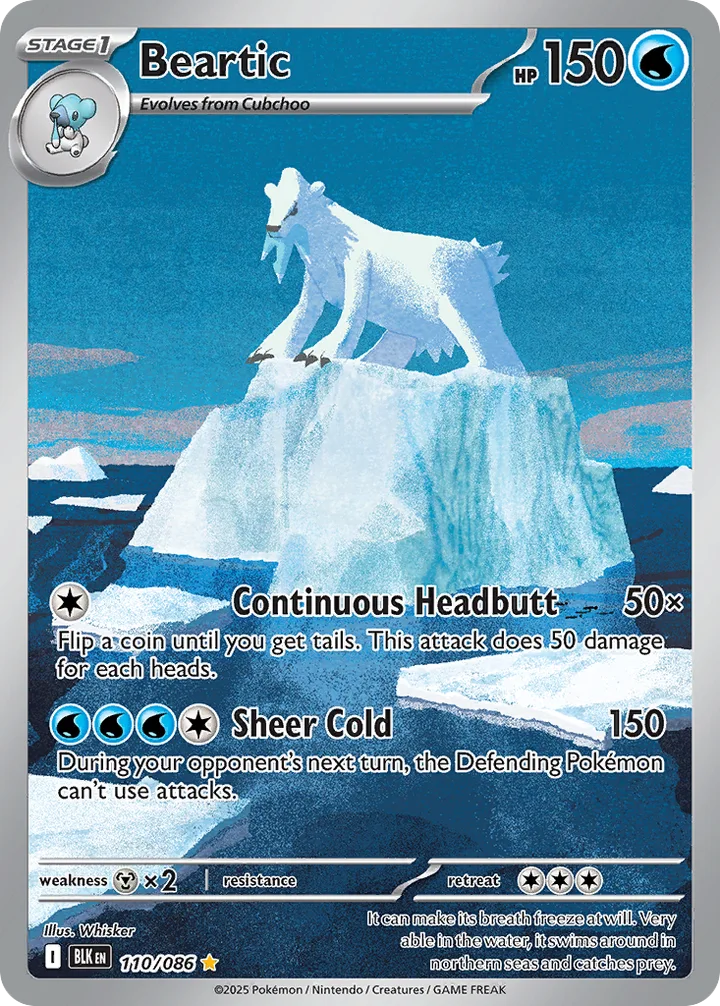 Beartic, Black Bolt 110/086