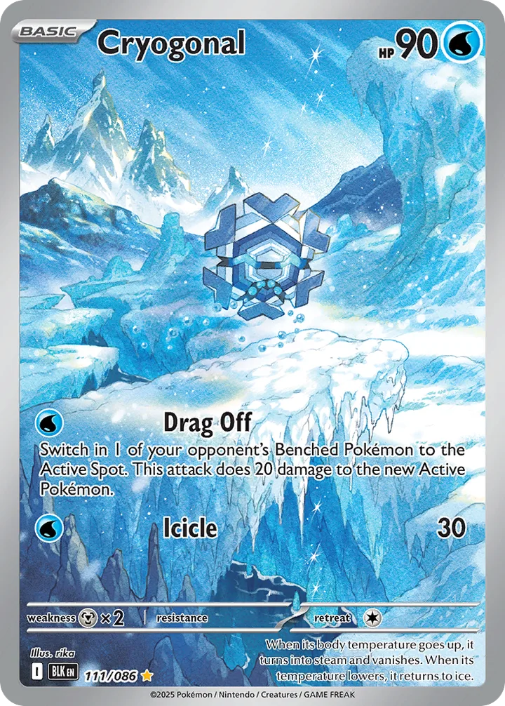 Cryogonal, Black Bolt 111/086