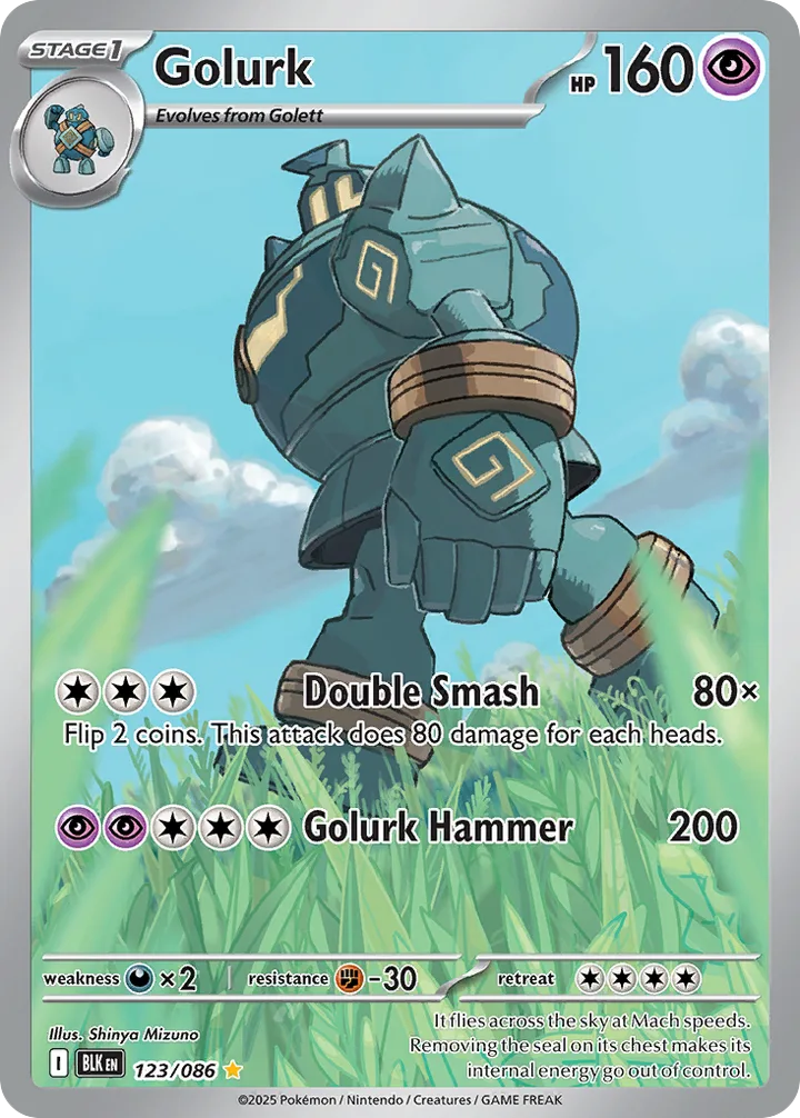 Golurk, Black Bolt 123/086