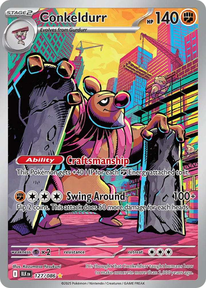 Conkeldurr, Black Bolt 127/086