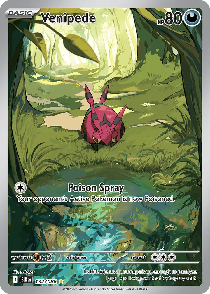 Venipede, Black Bolt 132/086