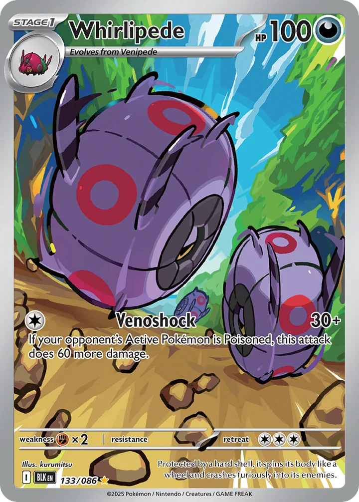 Whirlipede, Black Bolt 133/086