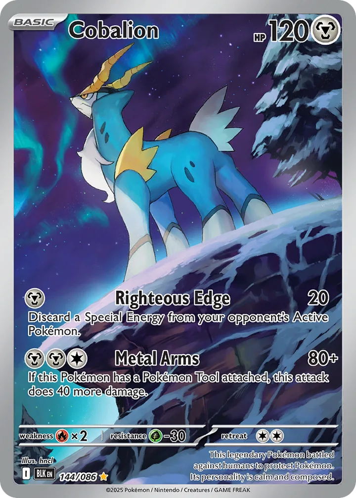 Cobalion, Black Bolt 144/086
