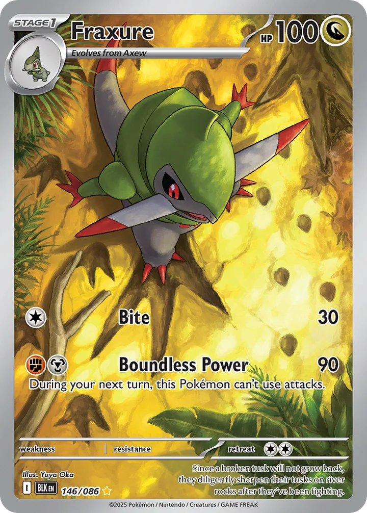 Fraxure, Black Bolt 146/086