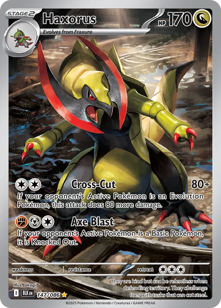 Haxorus, Black Bolt 147/086
