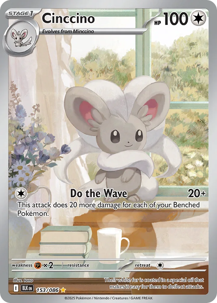 Cinccino, Black Bolt 153/086