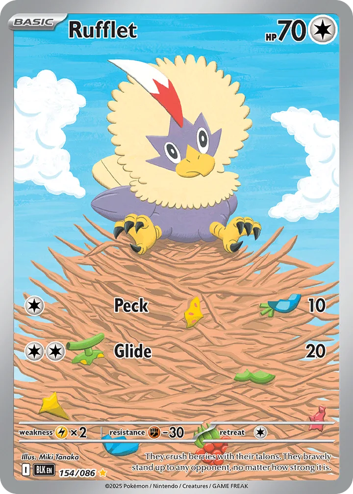 Rufflet, Black Bolt 154/086
