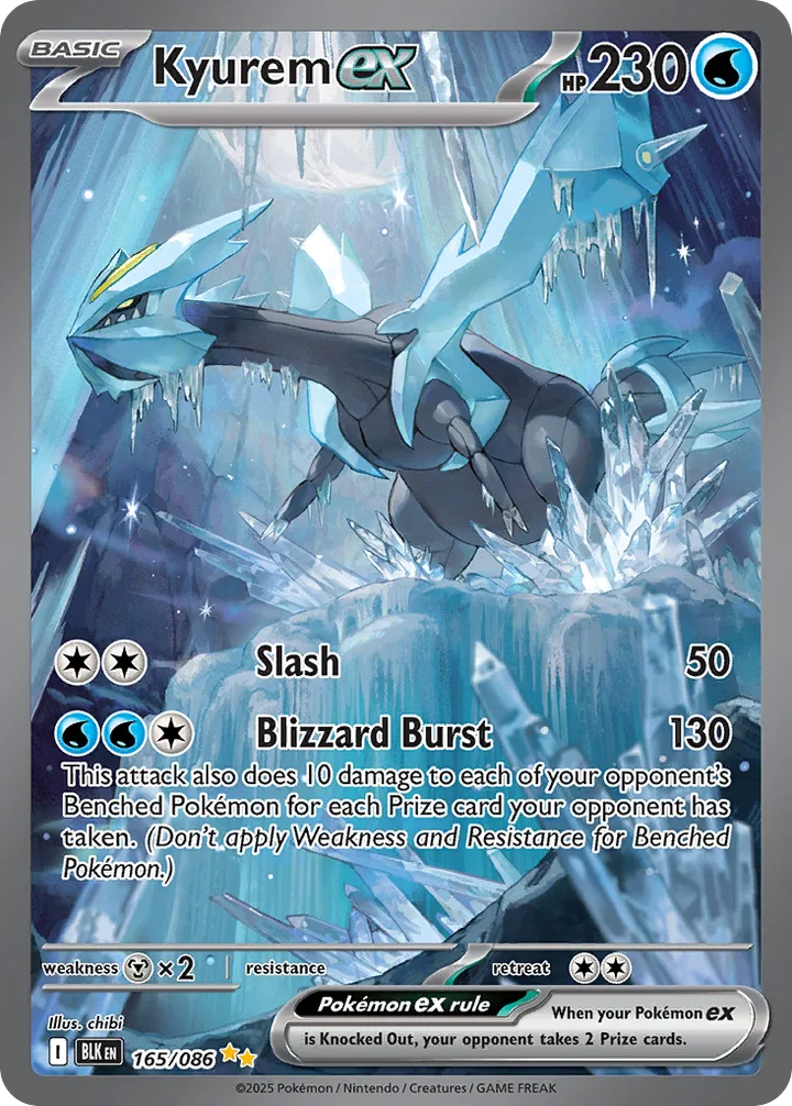Kyurem ex, Black Bolt 165/086
