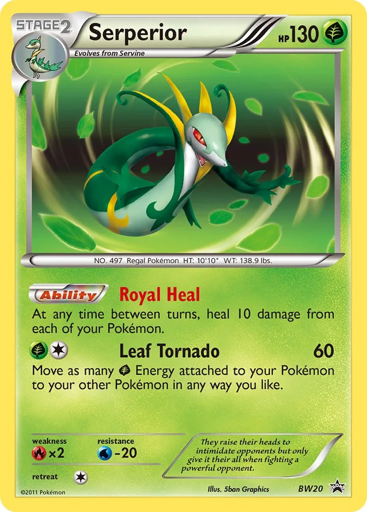 Serperior, Black & White Promos BW20