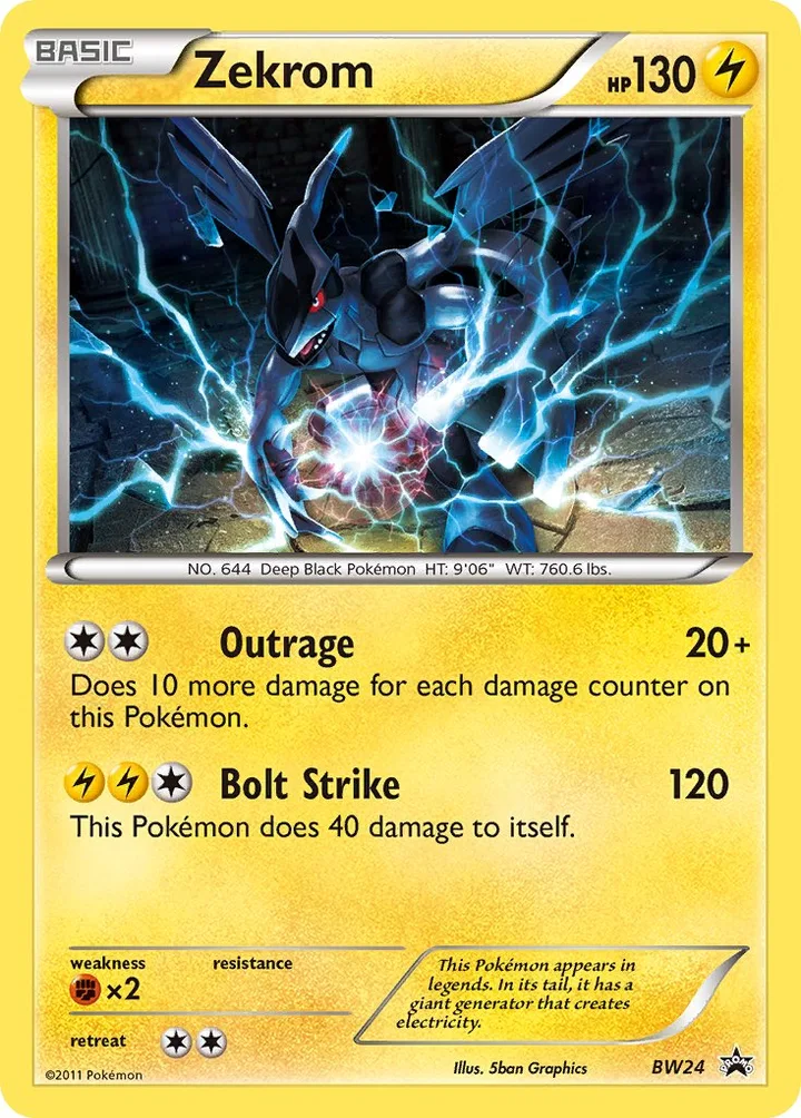 Zekrom, Black & White Promos BW24