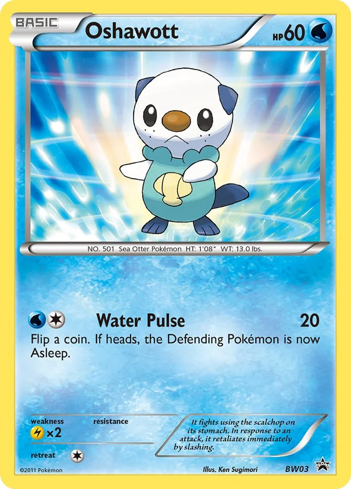 Oshawott, Black & White Promos BW03