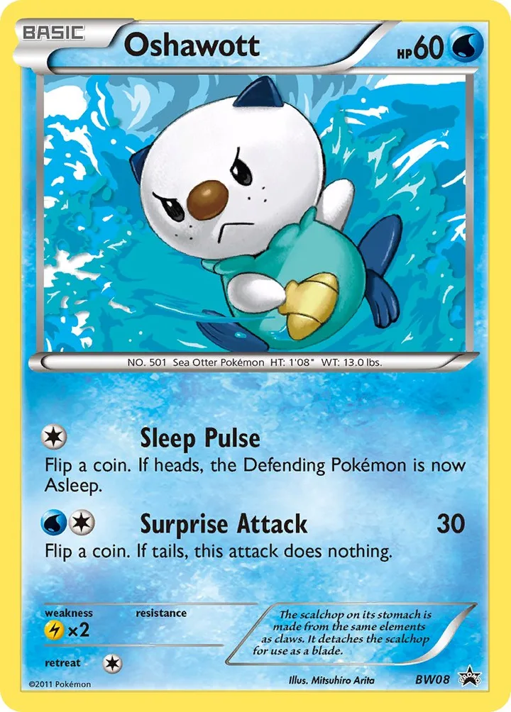 Oshawott, Black & White Promos BW08
