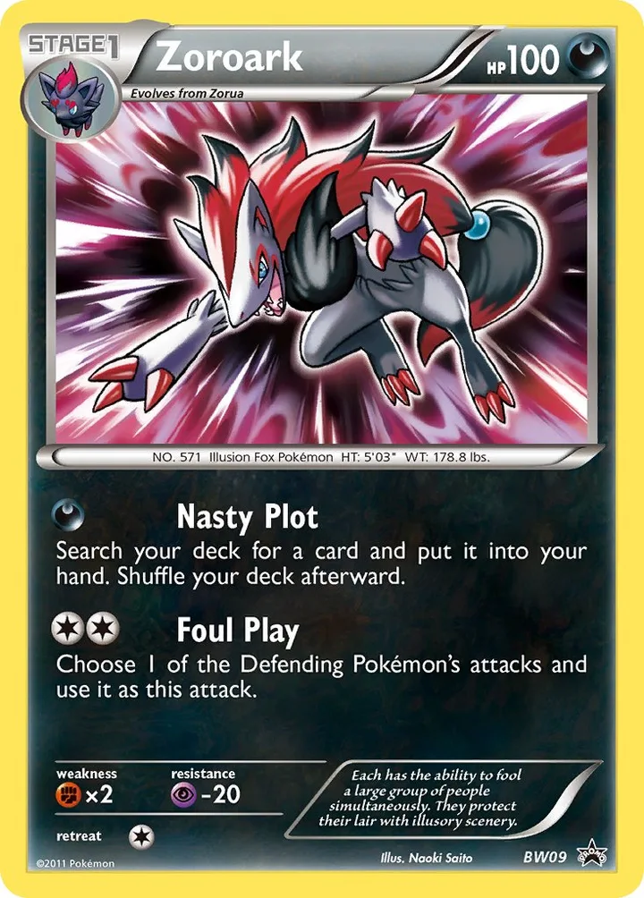 Zoroark, Black & White Promos BW09