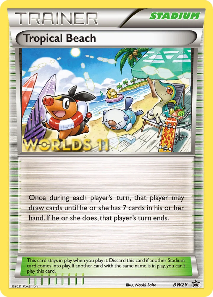 Tropical Beach, Black & White Promos BW28