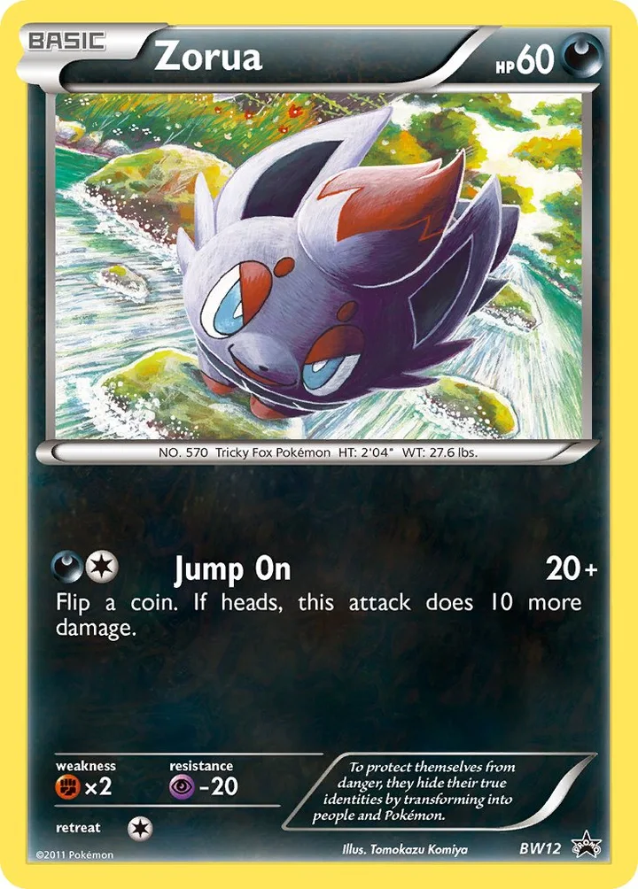 Zorua, Black & White Promos BW12