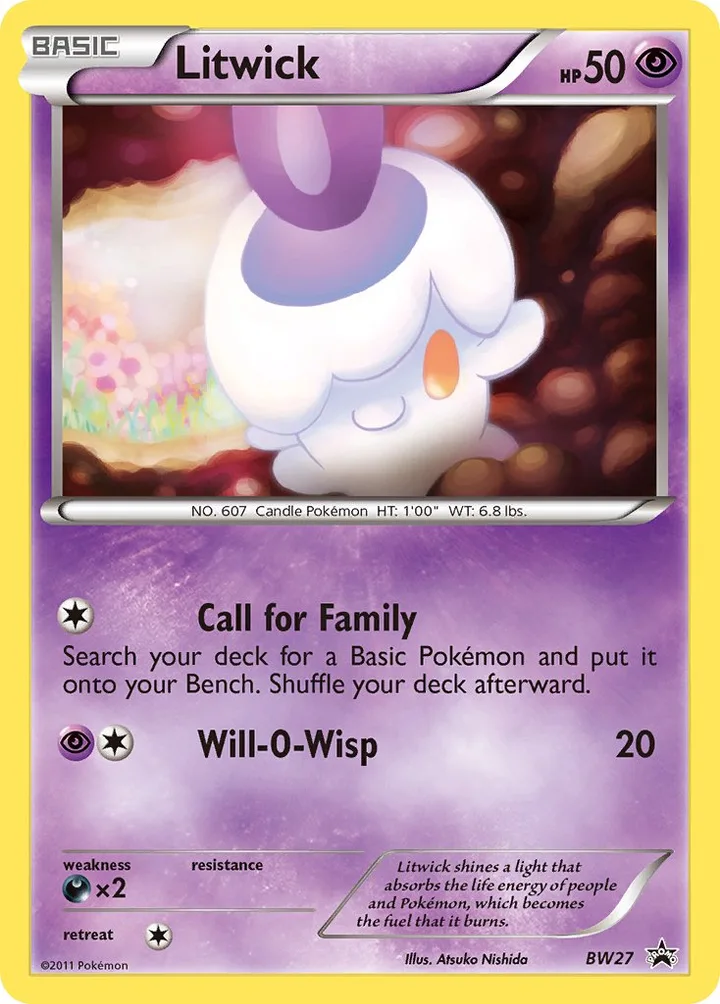 Litwick, Black & White Promos BW27