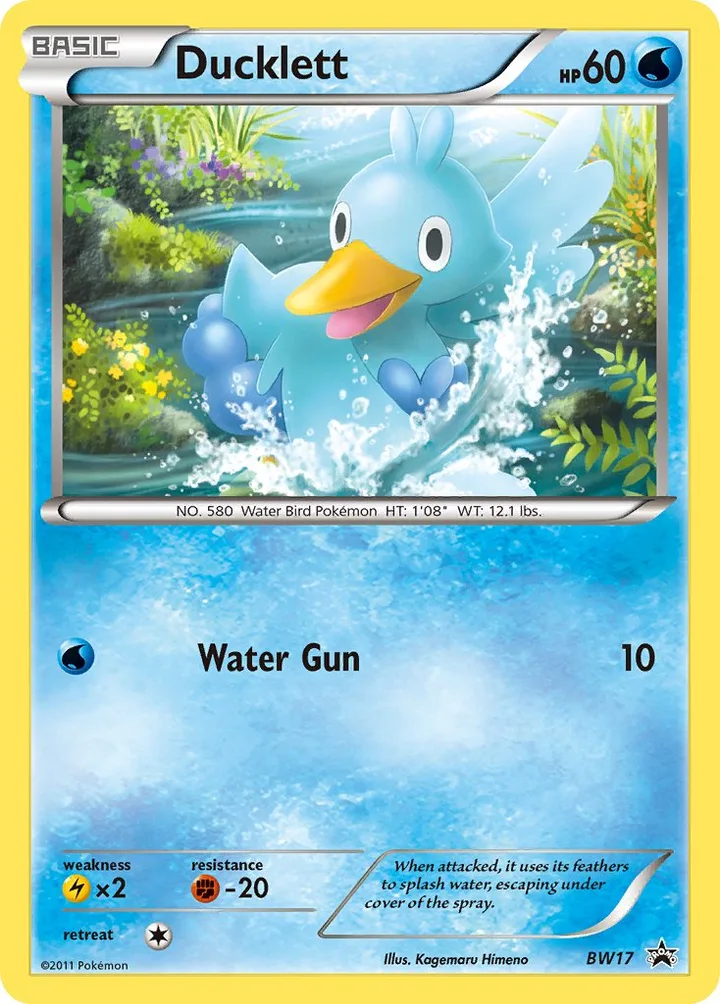 Ducklett, Black & White Promos BW17