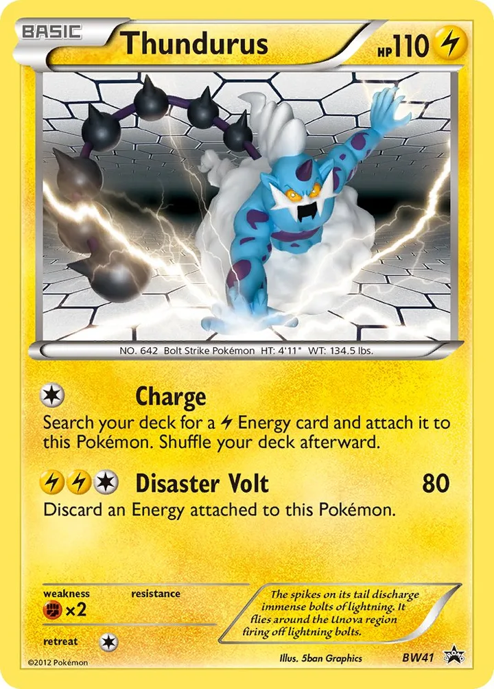 Thundurus, Black & White Promos BW41