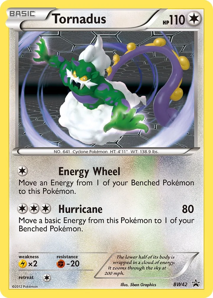 Tornadus, Black & White Promos BW42