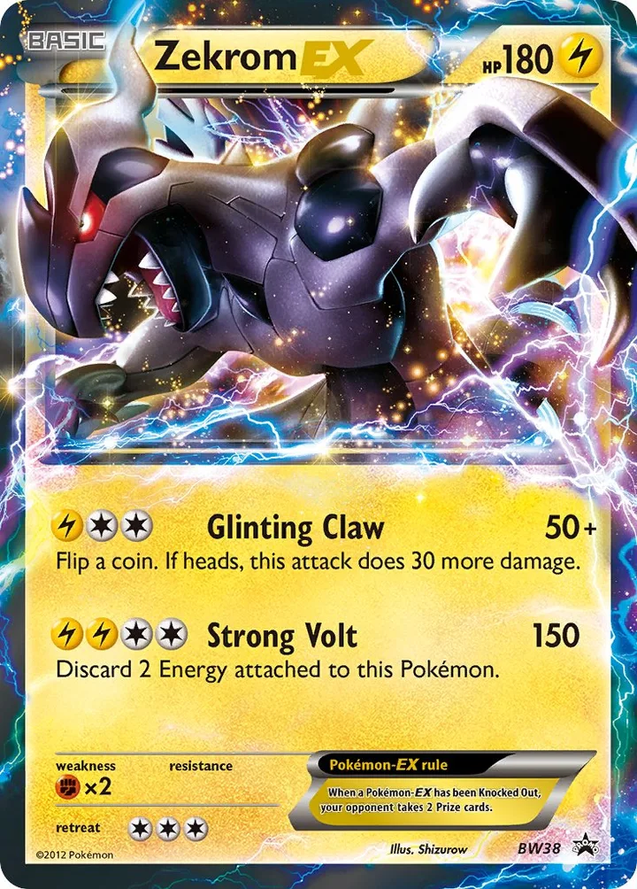 Zekrom-EX, Black & White Promos BW38