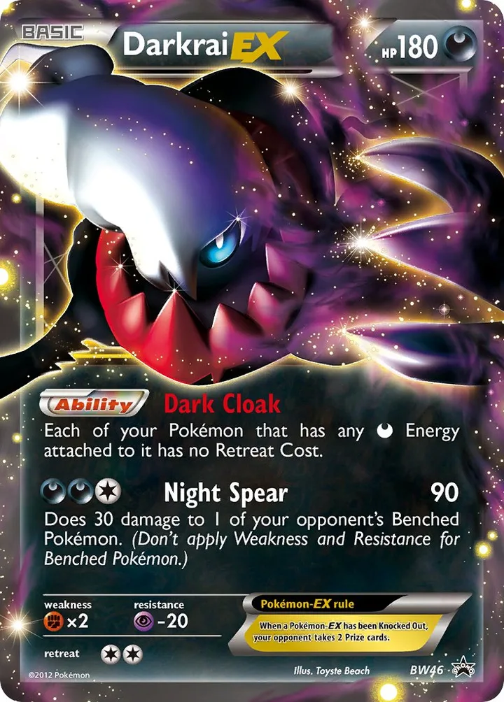 Darkrai-EX, Black & White Promos BW46