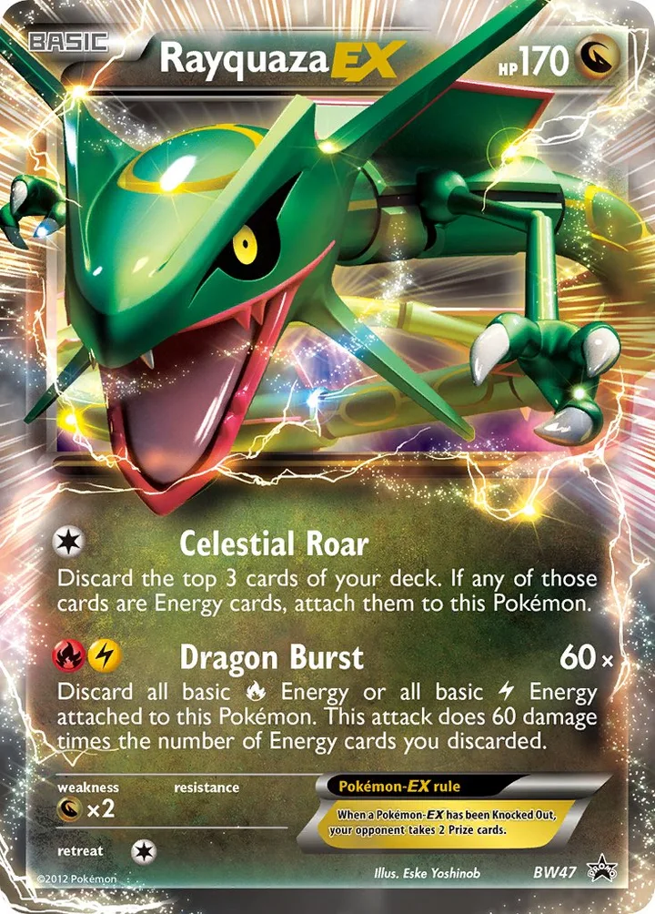 Rayquaza-EX, Black & White Promos BW47
