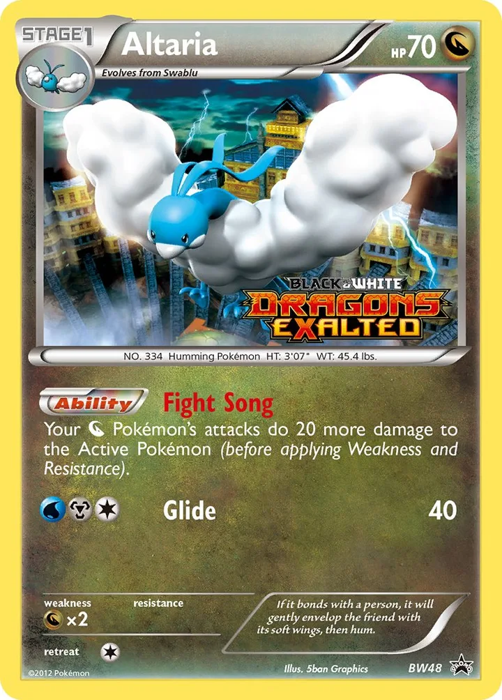 Altaria, Black & White Promos BW48
