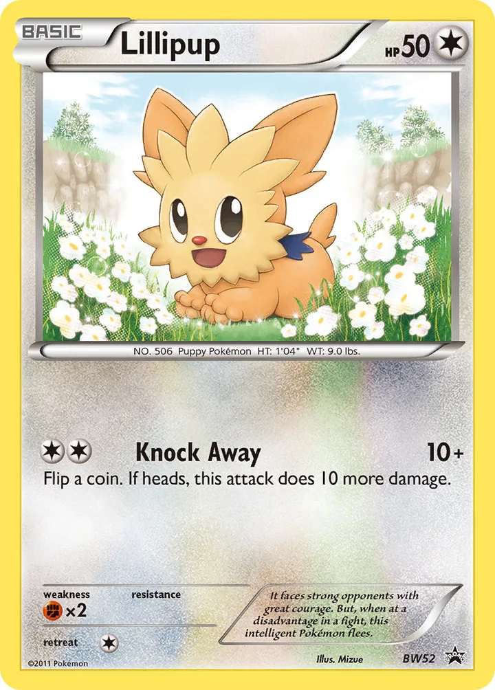 Lillipup, Black & White Promos BW52