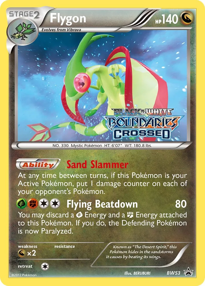 Flygon, Black & White Promos BW53
