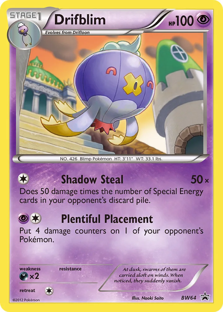 Drifblim, Black & White Promos BW64