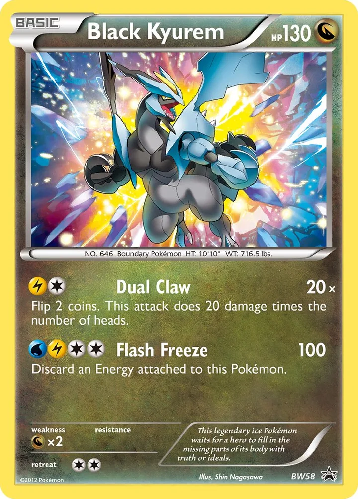 Black Kyurem, Black & White Promos BW58