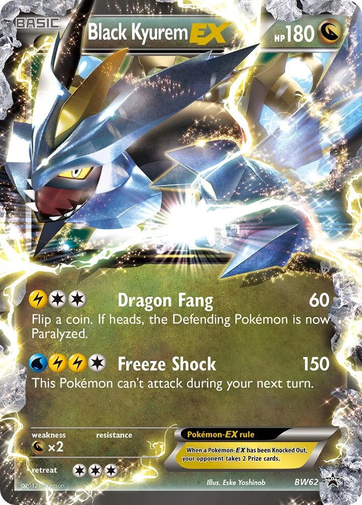 Black Kyurem-EX, Black & White Promos BW62