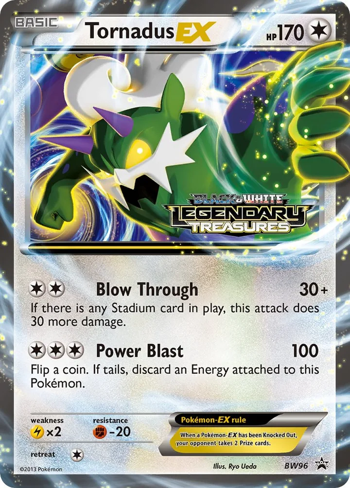 Tornadus-EX, Black & White Promos BW96