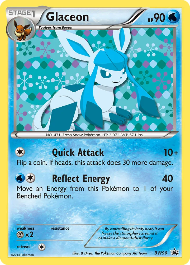 Glaceon, Black & White Promos BW90