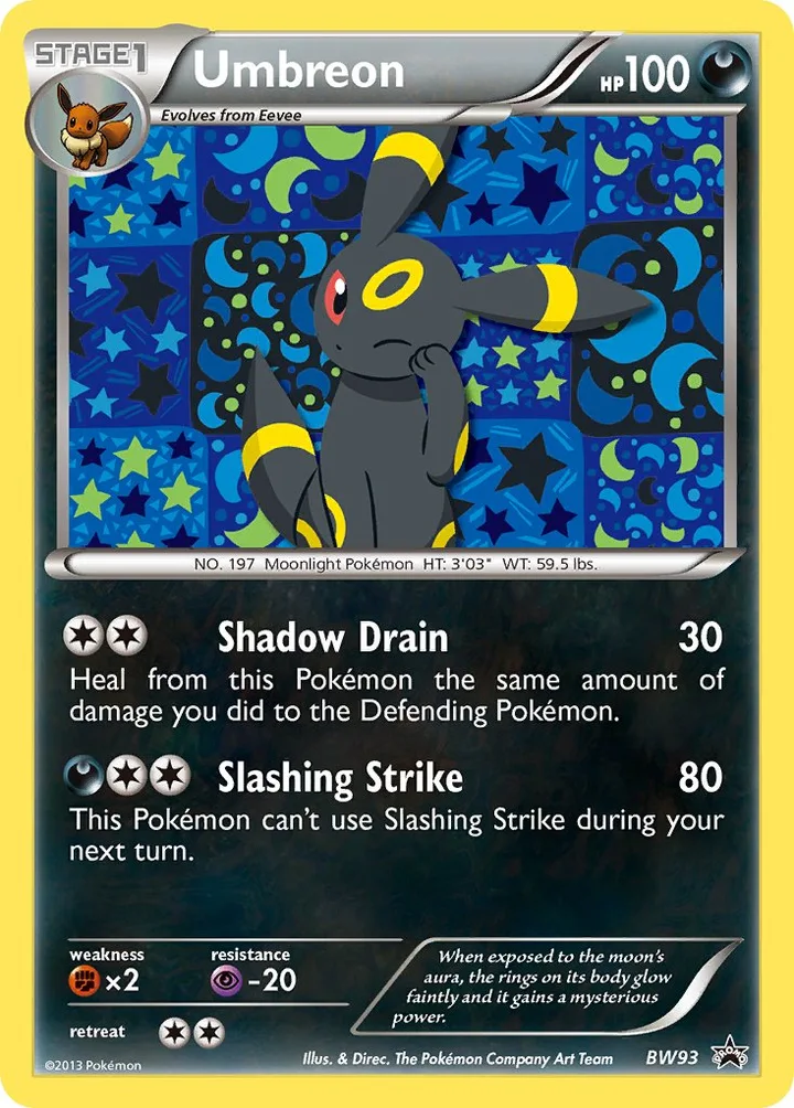 Umbreon, Black & White Promos BW93