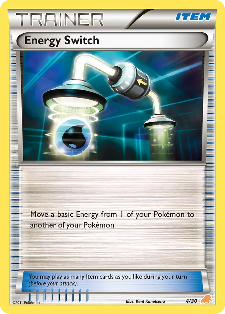 Energy Switch, Black & White Trainer Kit—Excadrill 4/30
