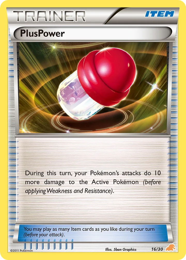 PlusPower, Black & White Trainer Kit—Excadrill 16/30