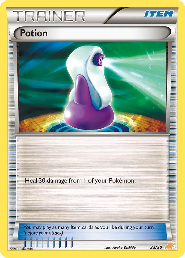 Potion, Black & White Trainer Kit—Excadrill 23/30