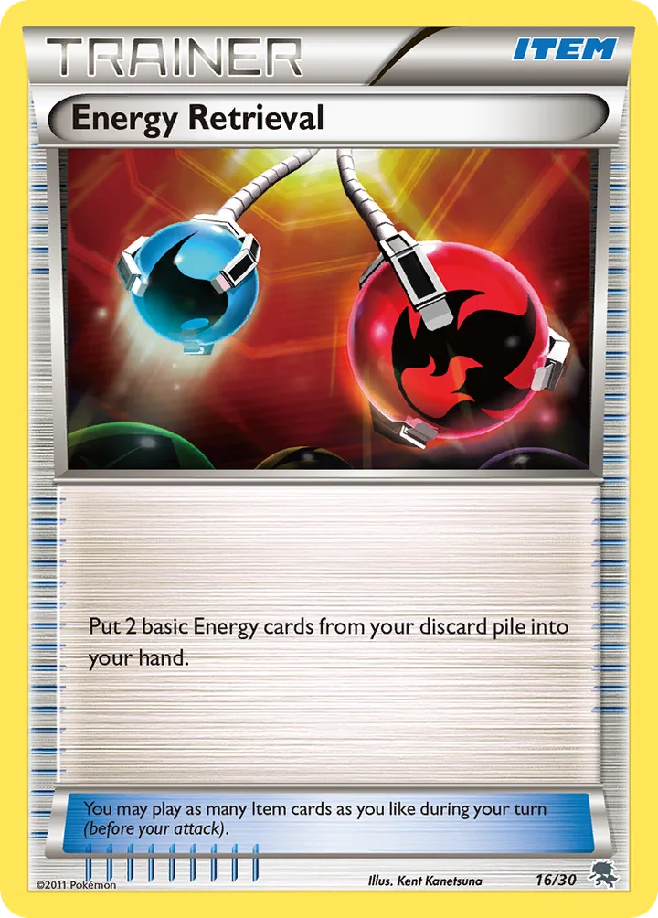Energy Retrieval, Black & White Trainer Kit—Zoroark 16/30
