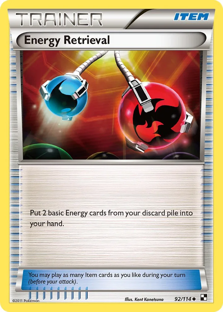 Energy Retrieval, Black & White 92/114